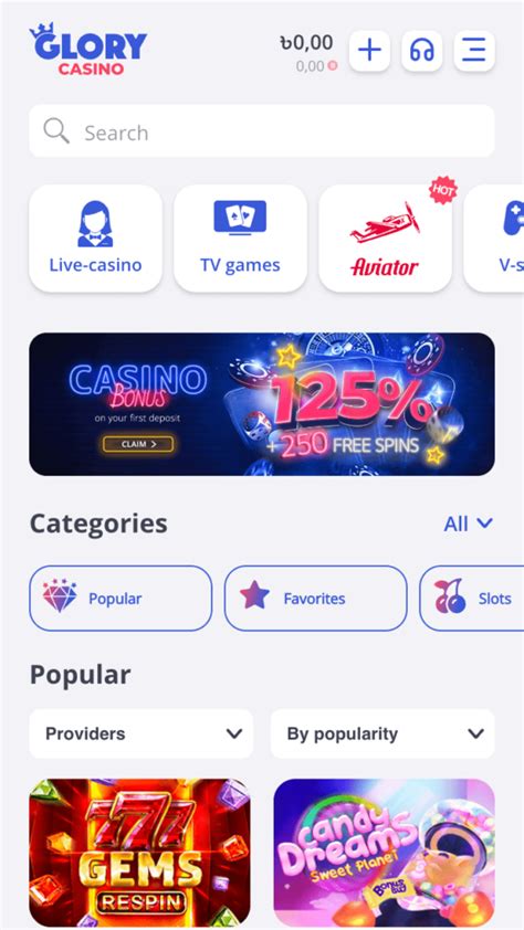glory casino app